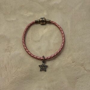 Pandora leather bracelet